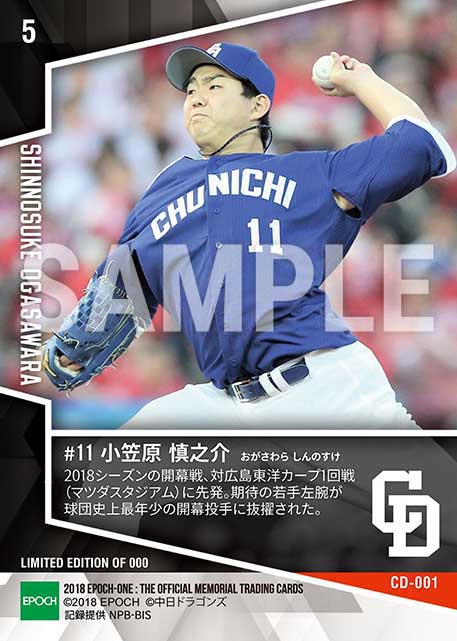 【小笠原慎之介】球団史上最年少開幕投手（18.3.30）