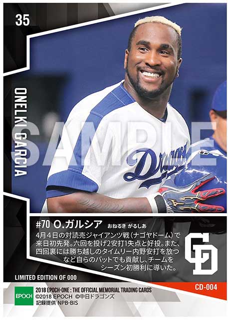 【ガルシア】初登板・投打の活躍で1勝目!(18.4.4)