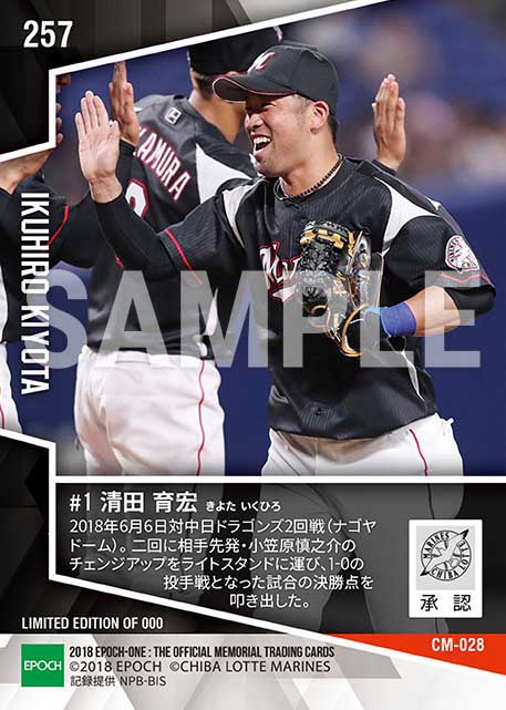 【清田育宏】決勝ホームラン(交流戦8試合連続安打)(18.6.6)