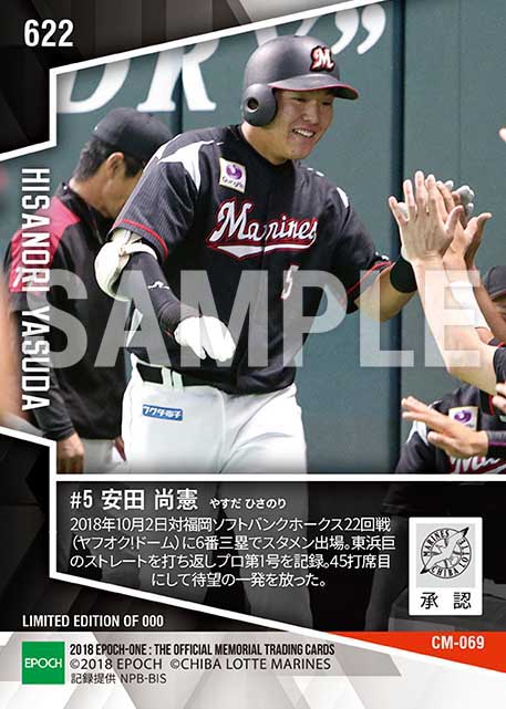 【安田尚憲】プロ初本塁打（18.10.2）