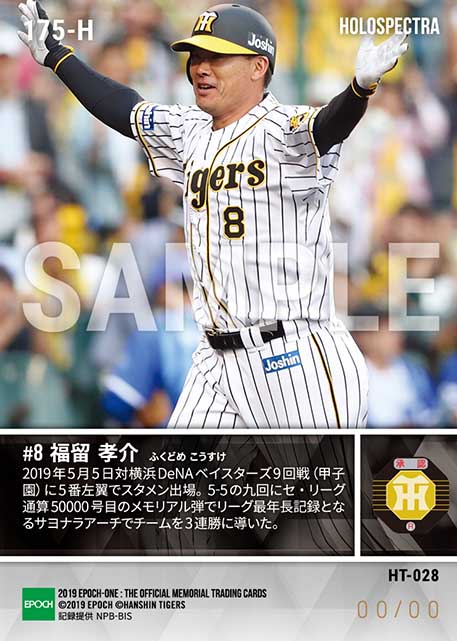 ※ホロスペクトラ【福留孝介】セ・リーグ通算50000号目のメモリアル弾で劇的サヨナラ（19.5.5）