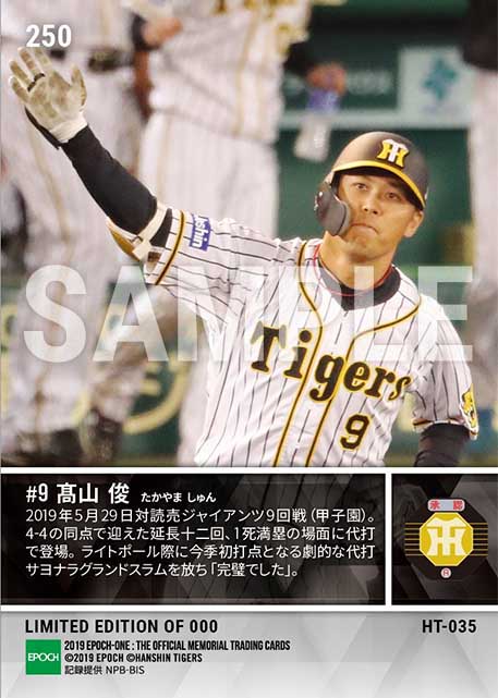 【髙山 俊】代打サヨナラ満塁ホームラン(19.5.29)