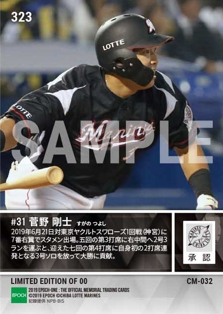 【菅野剛士】自身初2打席連続本塁打(19.6.21)