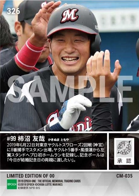 【柿沼友哉】プロ初本塁打(19.6.22)