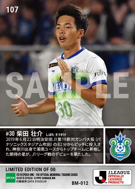 【柴田壮介】J1リーグ初出場（19.6.22）