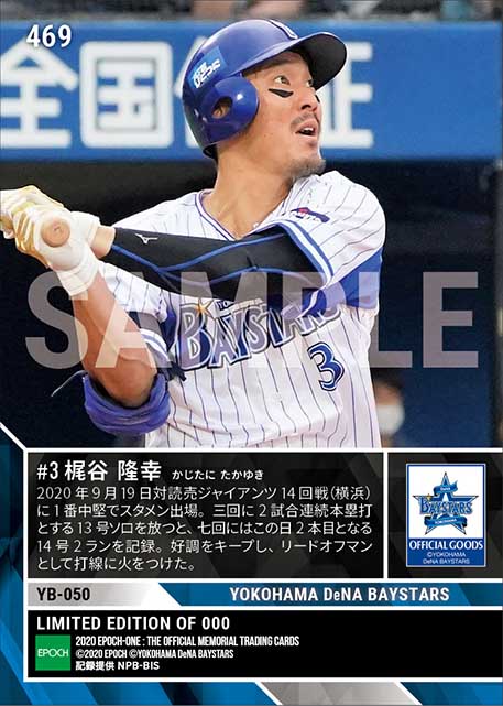 【梶谷隆幸】2戦連発となる13号＆14号（20.9.19）