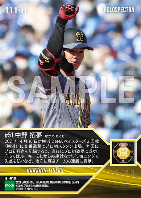 ※ホロスペクトラRC【中野拓夢】プロ初スタメン初打点初盗塁(21.4.10)