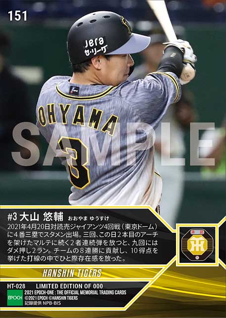 【大山悠輔】上昇気流の2発含む3安打3打点(21.4.20)