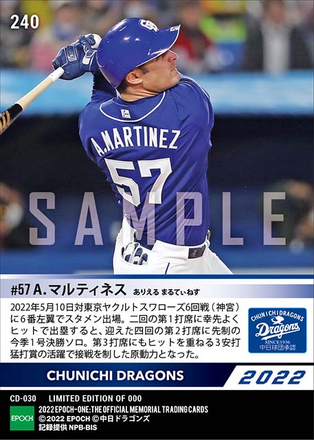 【A.マルティネス】今季1号決勝弾(22.5.10)