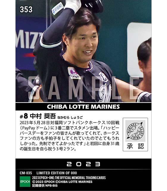 【中村奨吾】31歳バースデーアーチ（23.5.28）