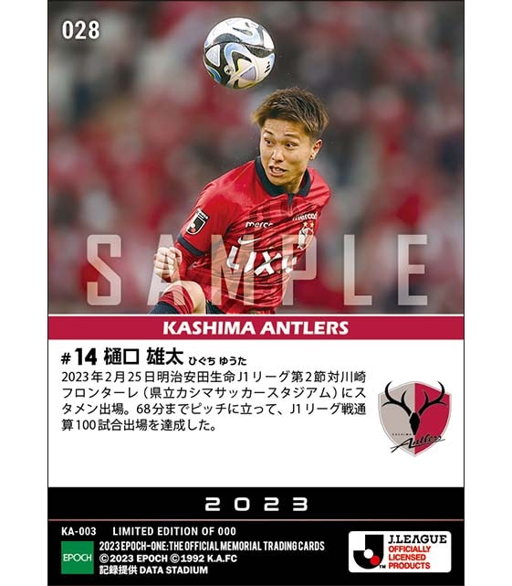 【樋口雄太】J1通算100試合出場(23.2.25)