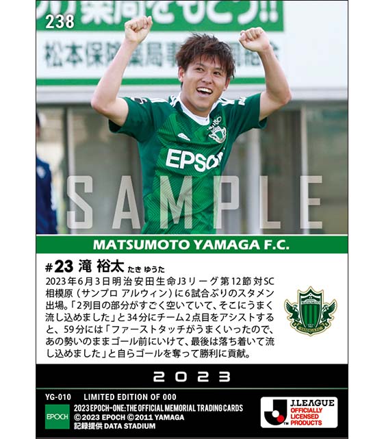 【滝 裕太】強い気持ちで1ゴール1アシスト(23.6.3)