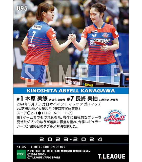 【木原美悠／長﨑美柚】ダブルみゆうが今季最終戦のダブルスに快勝（24.3.3）