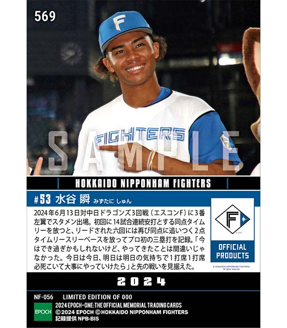 【水谷 瞬】プロ初三塁打含む2タイムリー(24.6.13)