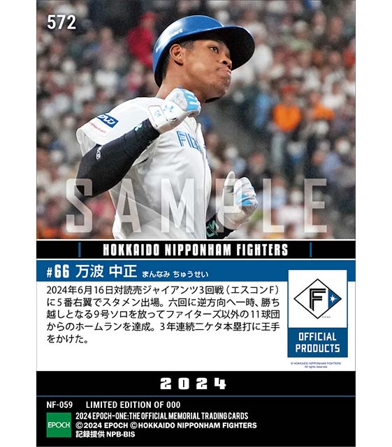 【万波中正】11球団制覇弾(24.6.16)