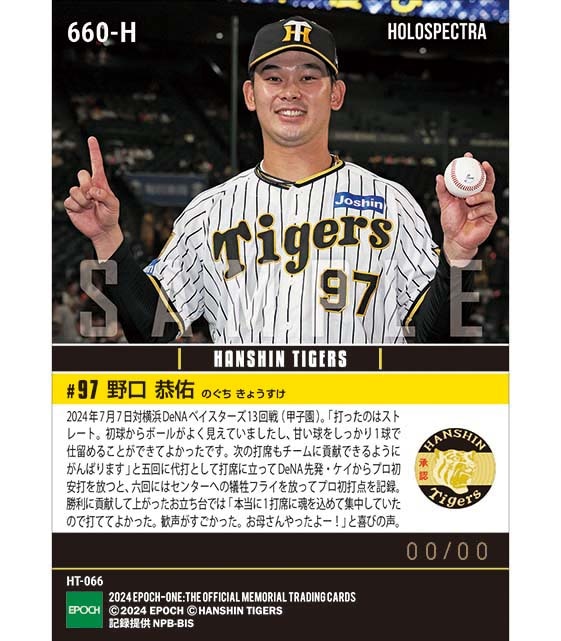※ホロスペクトラ 【野口恭佑】勝利につながるプロ初安打&初打点(24.7.7)