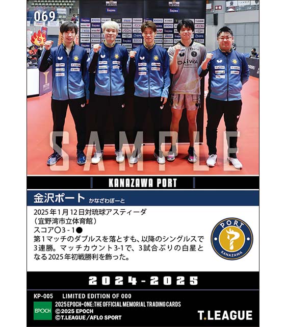 【金沢ポート】3試合ぶりの白星となる2025年初戦勝利（25.1.12）