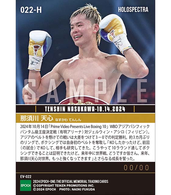 ※ホロスペクトラ 【那須川天心】初タイトル奪取で世界挑戦へ前進（24.10.14）『E』