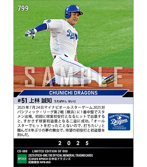 【上林誠知】8年ぶりの球宴出場で初安打＆初盗塁「マイナビオールスターゲーム2025」（25.7.24）