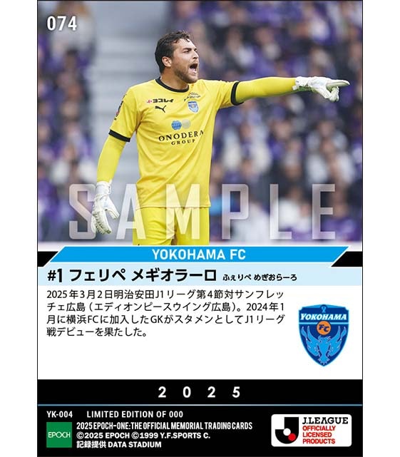 【フェリペ メギオラーロ】Jリーグ初出場(25.3.2)