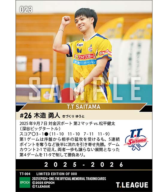 【木造勇人】チームをホーム2連勝に導く快勝（25.9.7）