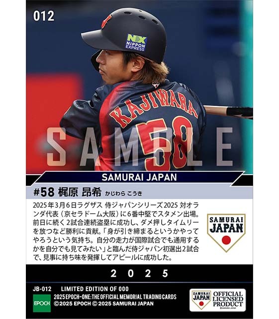 【梶原昂希】打って走って持ち味を発揮(2試合連続盗塁&ダメ押しタイムリー)(25.3.6)