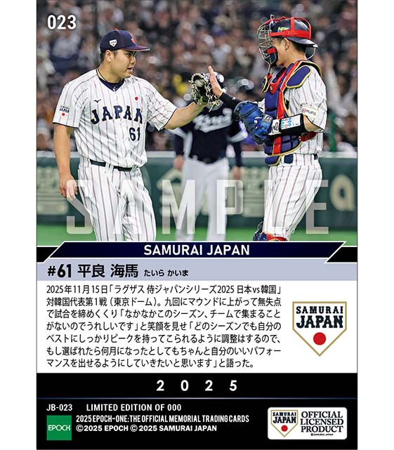 【平良海馬】勝利を締めくくる26歳バースデー登板（25.11.15）
