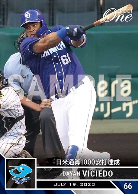 【ビシエド】日米通算1000安打達成（20.7.19）