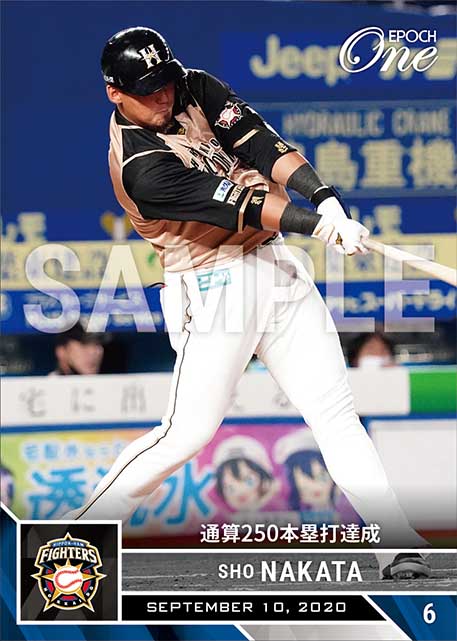 ※ホロスペクトラ【中田 翔】通算250本塁打達成(20.9.10)