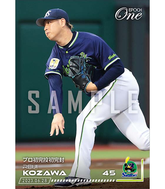 【小澤怜史】プロ初完投初完封（23.6.28）