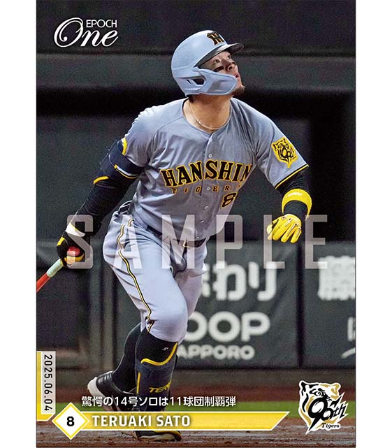 【佐藤輝明】驚愕の14号ソロは11球団制覇弾(25.6.4)