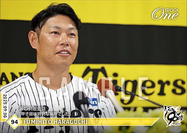 【原口文仁】涙の引退会見「甲子園は特別な場所でした」(25.9.30)