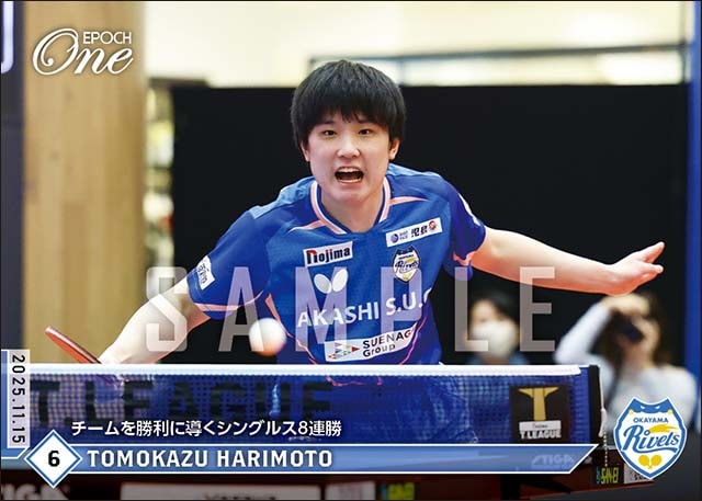 【張本智和】チームを勝利に導くシングルス8連勝（25.11.15）