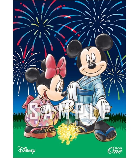『日本の夏』/ミッキー&ミニー(2025)※ランダムで 1of1 大当たりカード発送対象