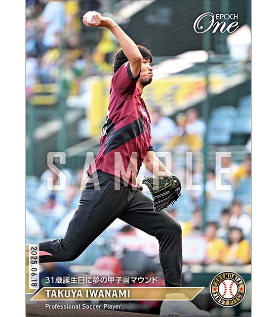 【岩波拓也】31歳誕生日に夢の甲子園マウンド(25.6.18)