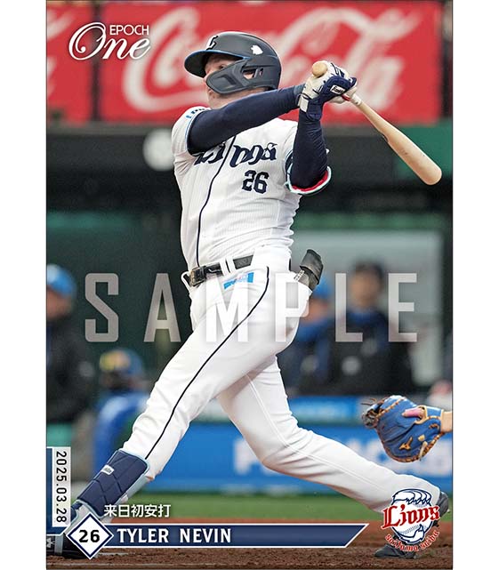 【ネビン】来日初安打（25.3.28）