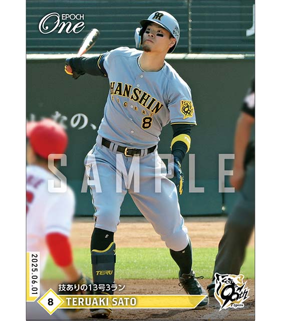 【佐藤輝明】技ありの13号3ラン（25.6.1）