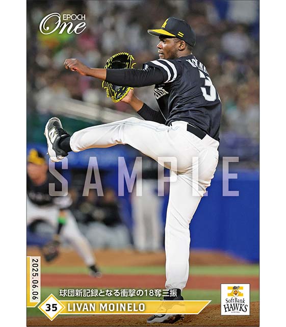 【モイネロ】球団新記録となる衝撃の18奪三振（25.6.6）