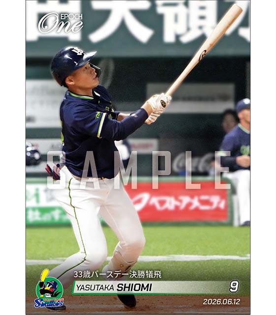 【塩見泰隆】33歳バースデー決勝犠飛（26.6.12）